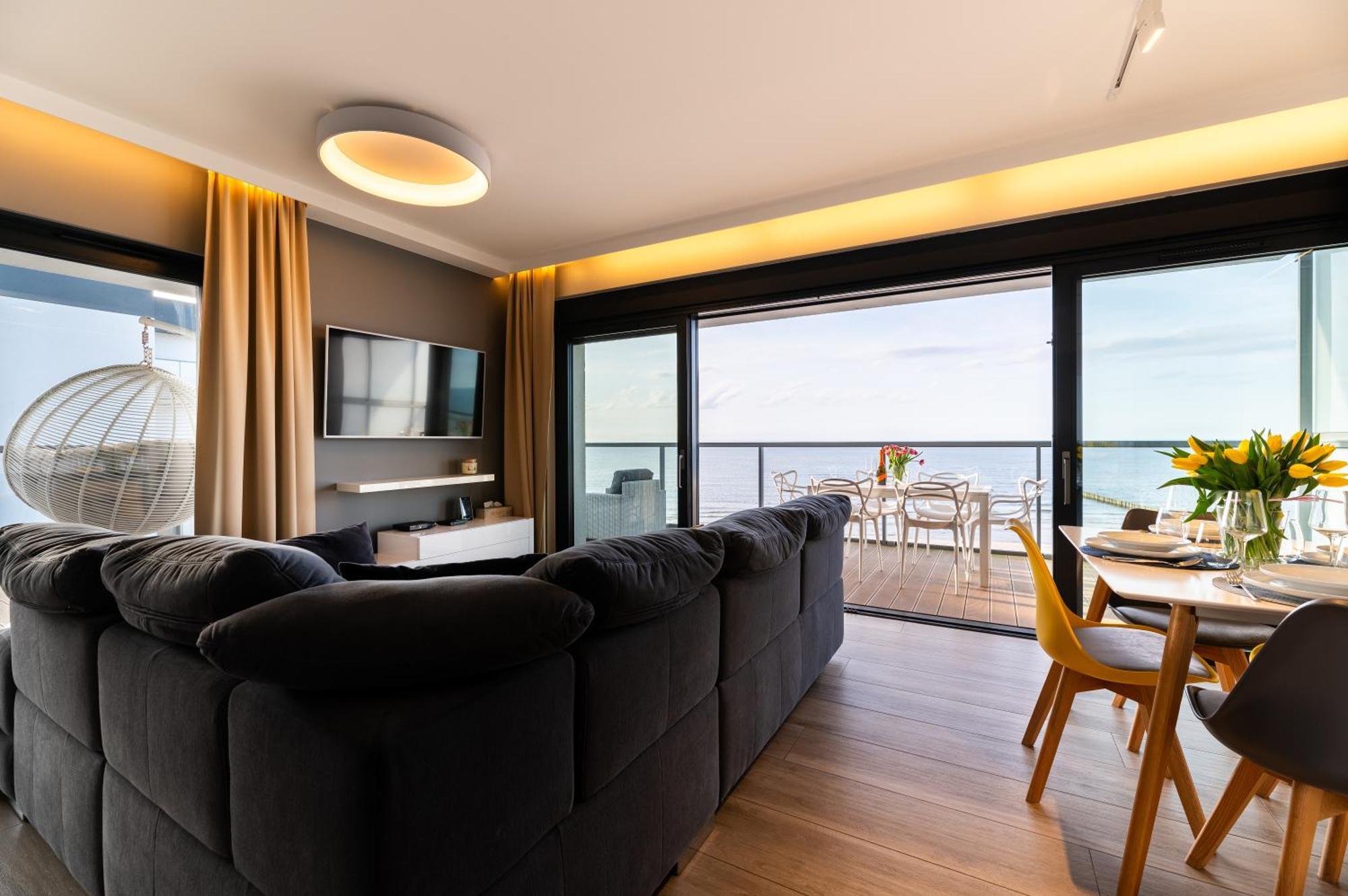 Dziwnów Apartament Dream View Gardenia Front מראה חיצוני תמונה
