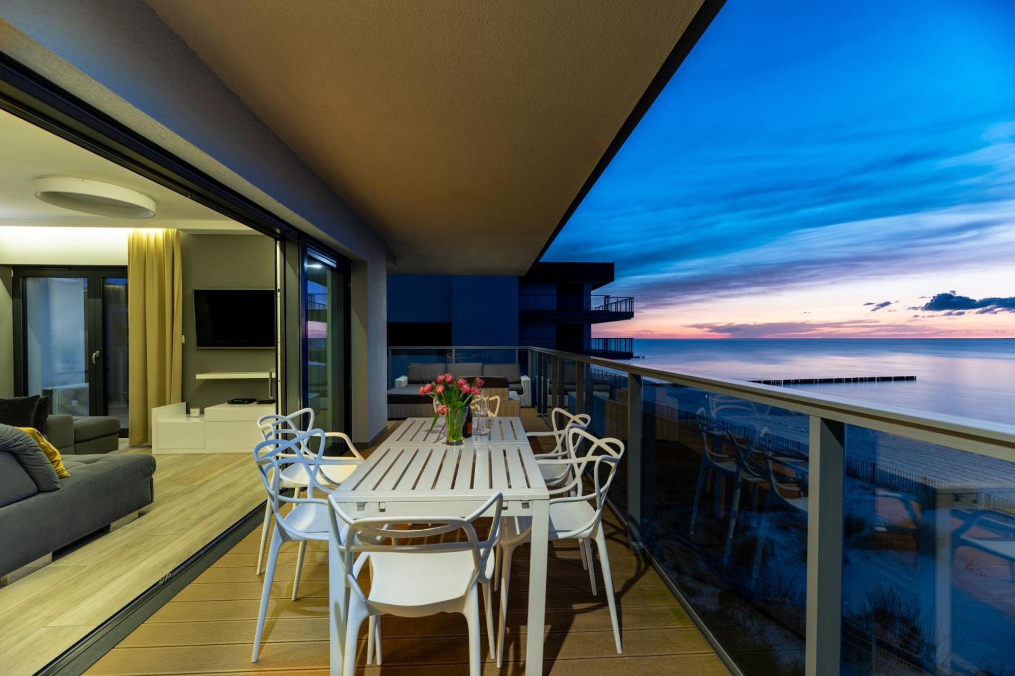 Dziwnów Apartament Dream View Gardenia Front מראה חיצוני תמונה