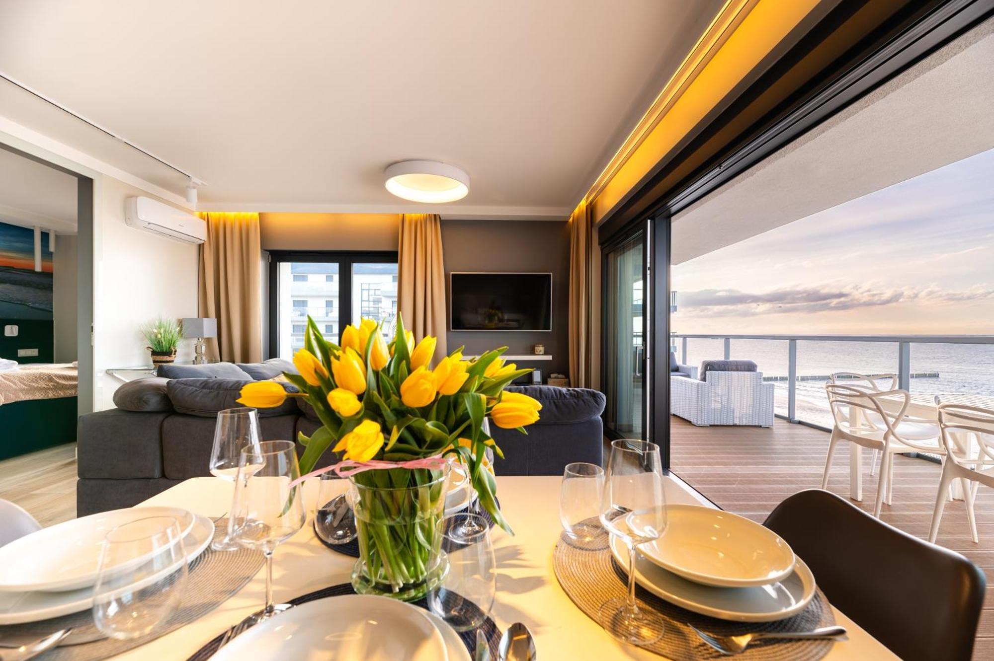 Dziwnów Apartament Dream View Gardenia Front מראה חיצוני תמונה